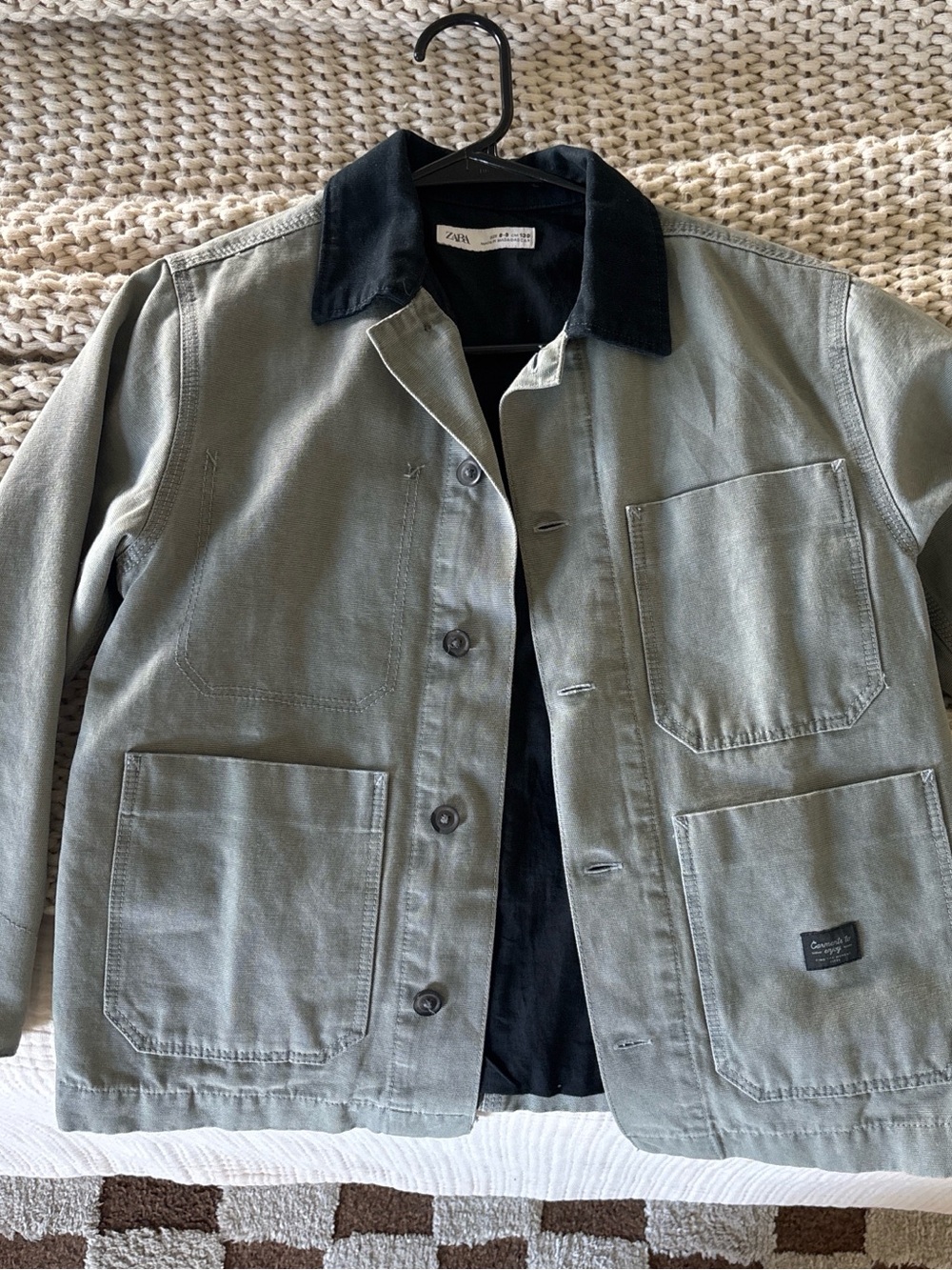 Zara Canvas Jacket.